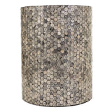 BRUMA STOOL-GREY CAPIZ