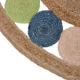 COLOR ANDALUCIA ROUND JUTE RUG 120