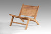 CRETA - TEAK WOOD LOUNGE CHAIR
