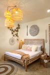 APHRODITE - TEAK WOOD BED