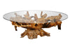 BINTAN - TEAK ROOT DINING TABLE