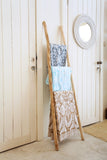 SAPPORO TEAK WOOD LADDER HANGER | 50X150CM