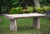 BALI - SUAR WOOD COFFEE TABLE -  WHITE WASH