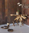 DARK SUAR WOOD - CONSOLE TABLE
