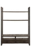 MANGO TV SHELF | BLACK 150X45X200CM