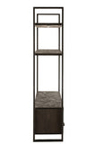 MANGO TV SHELF | BLACK 150X45X200CM