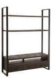 MANGO TV SHELF | BLACK 150X45X200CM