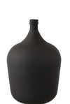MATE SQUARE BLACK VASE