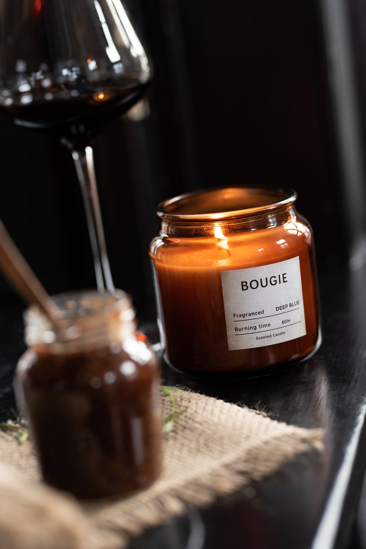 BOUGIE SMALL CANDLE -DEEP BLUE FRAGANCE