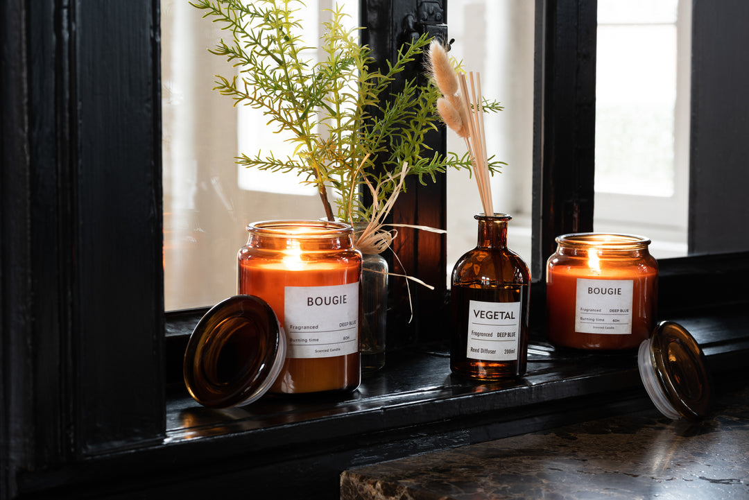 BOUGIE SMALL CANDLE -DEEP BLUE FRAGANCE