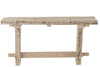 CHIANG WOOD CONSOLE WHITE WASH