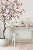 CHIANG WOOD CONSOLE WHITE WASH