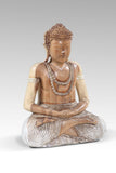 BUDDHA MEDITATION - WOODEN BUDDHA SCULPTURE
