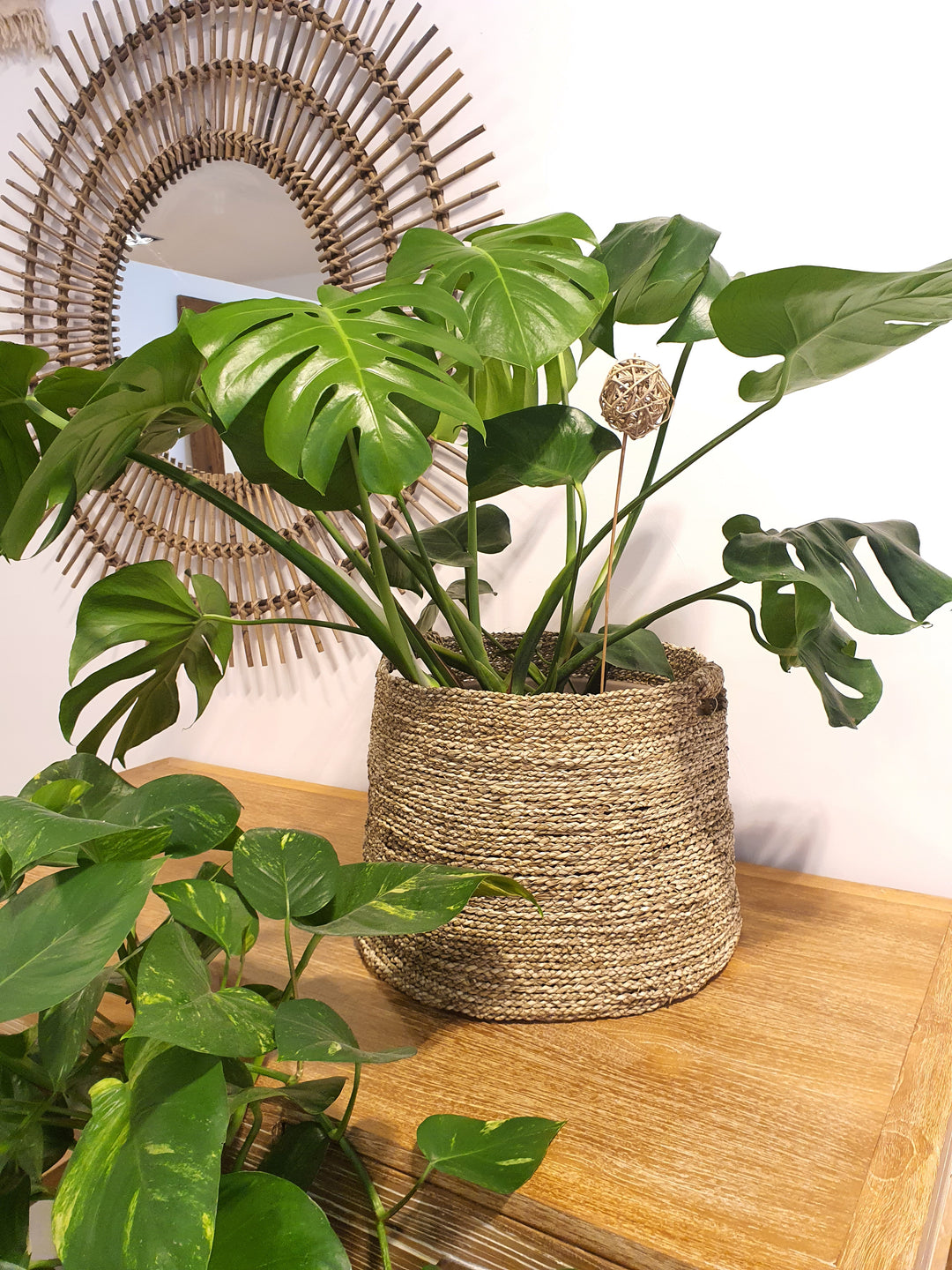SARA BASKET - SEAGRASS BASKET