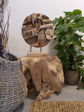 NADI - TEAK WOOD TABLE LAMP