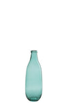 AQUA GLASS VASE