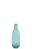 AQUA GLASS VASE