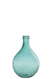 AQUA GLASS VASE
