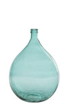AQUA GLASS VASE