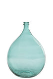 AQUA GLASS VASE