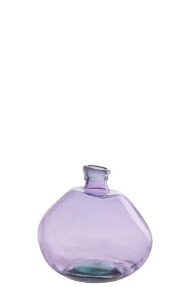 MURANO CRYSTAL VASE LILA
