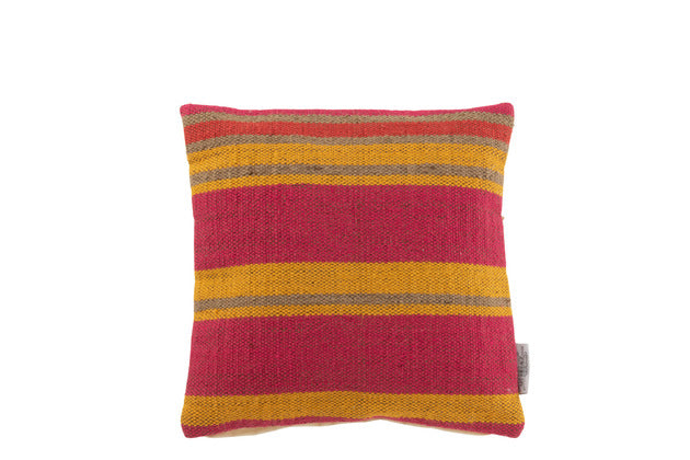 CORAL JUTE CUSHION COLLECTION "B" 45x45