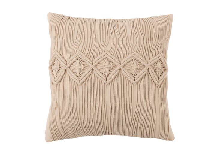 TINA CUSHION MACRAME 45X45