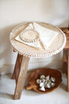 SEA SHELL MAT AND COASTER