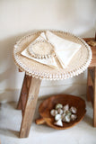 SEA SHELL MAT AND COASTER