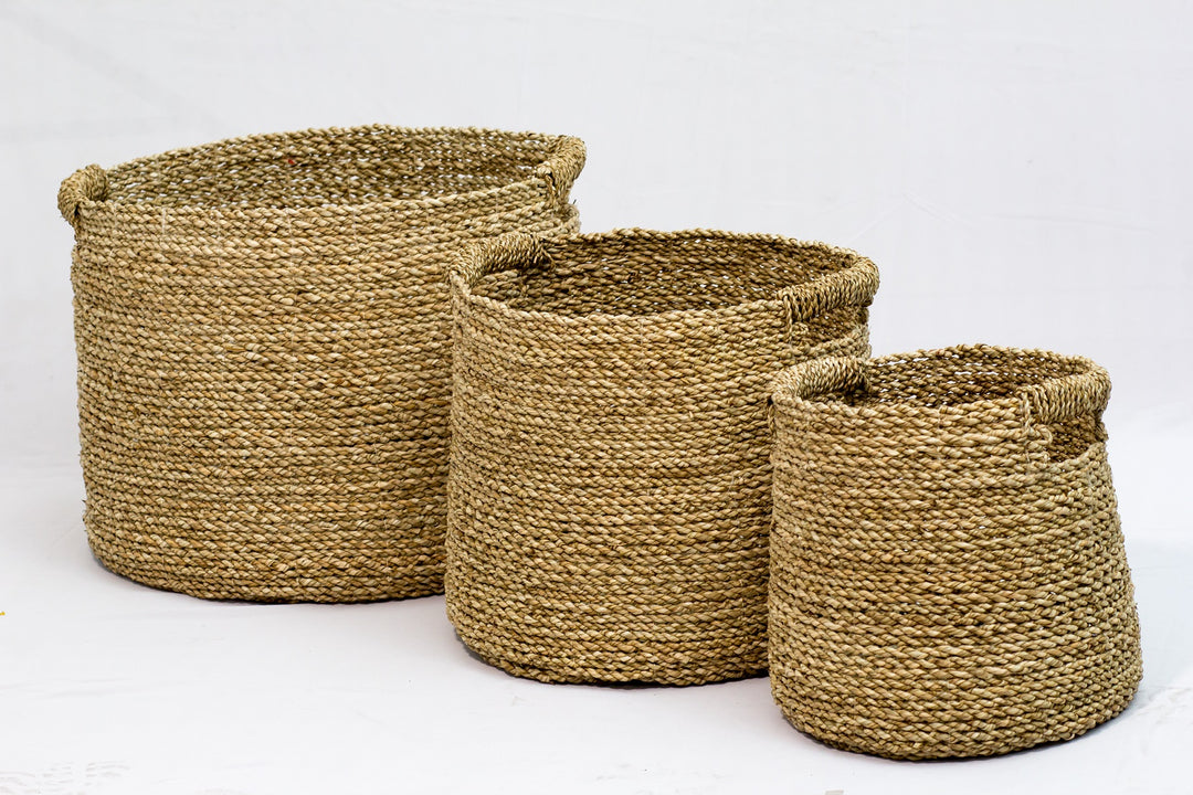 SARA BASKET - SEAGRASS BASKET