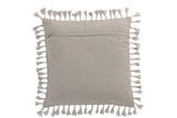 MOROCCO ROSE CUSHION - GREY