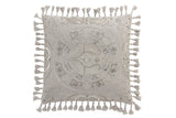 MOROCCO ROSE CUSHION - GREY