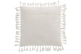 MOROCCO ROSE CUSHION - WHITE