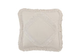 LUXOR CUSHION - WHITE