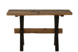 RUSTIC INDUSTRIAL CONSOLE