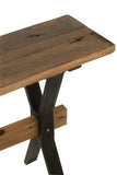 RUSTIC INDUSTRIAL CONSOLE