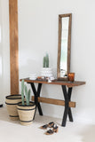 RUSTIC INDUSTRIAL CONSOLE