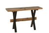 RUSTIC INDUSTRIAL CONSOLE