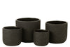 RUSTIC POT-BLACK