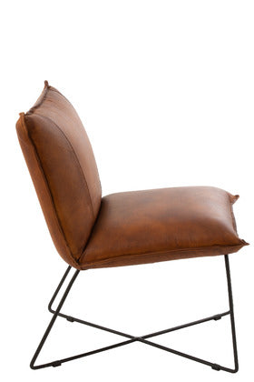 SAFARI LEATHER CHAIR