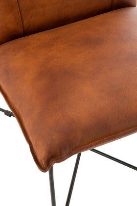 SAFARI LEATHER CHAIR