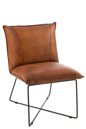 SAFARI LEATHER CHAIR