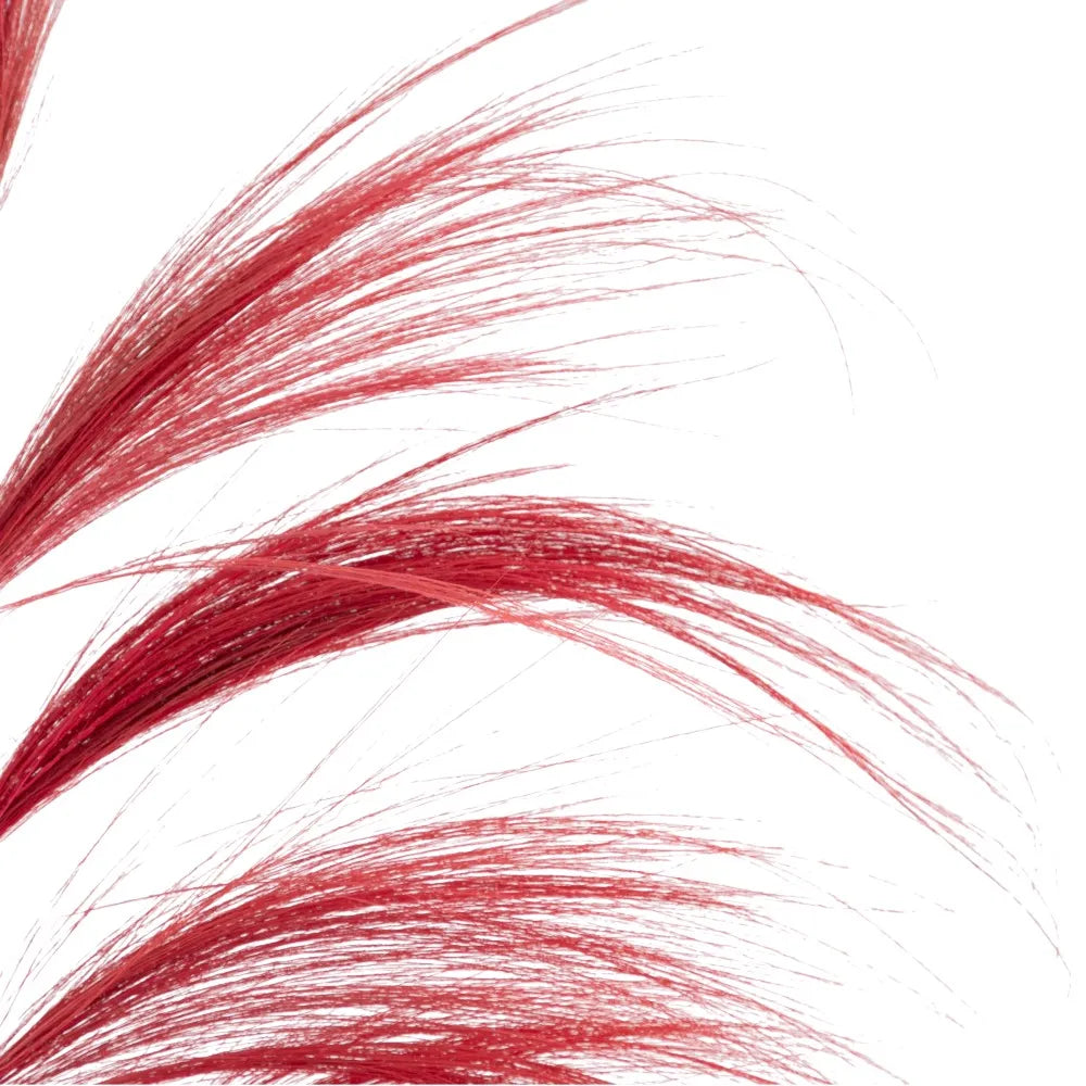 DECO FURRY PALM RED