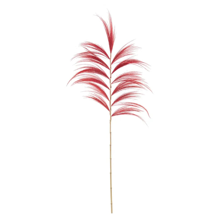 DECO FURRY PALM RED