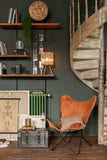 COGNAC LOUNGE CHAIR