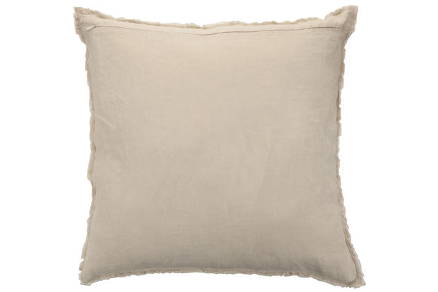 DECO BEIGE LINEN CUSHION 45X45