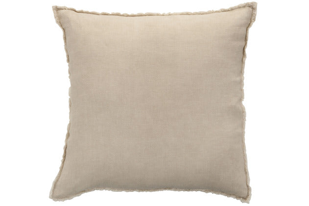 DECO BEIGE LINEN CUSHION 45X45