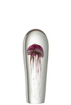 MEDUSA GLASS BURDEOS 30 CM