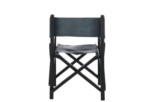 DIRECTOR BUFFALO CHAIR | BLACK 57X60X90CM