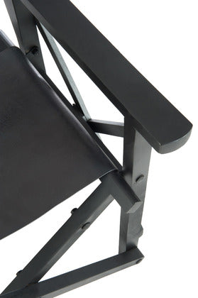 DIRECTOR BUFFALO CHAIR | BLACK 57X60X90CM